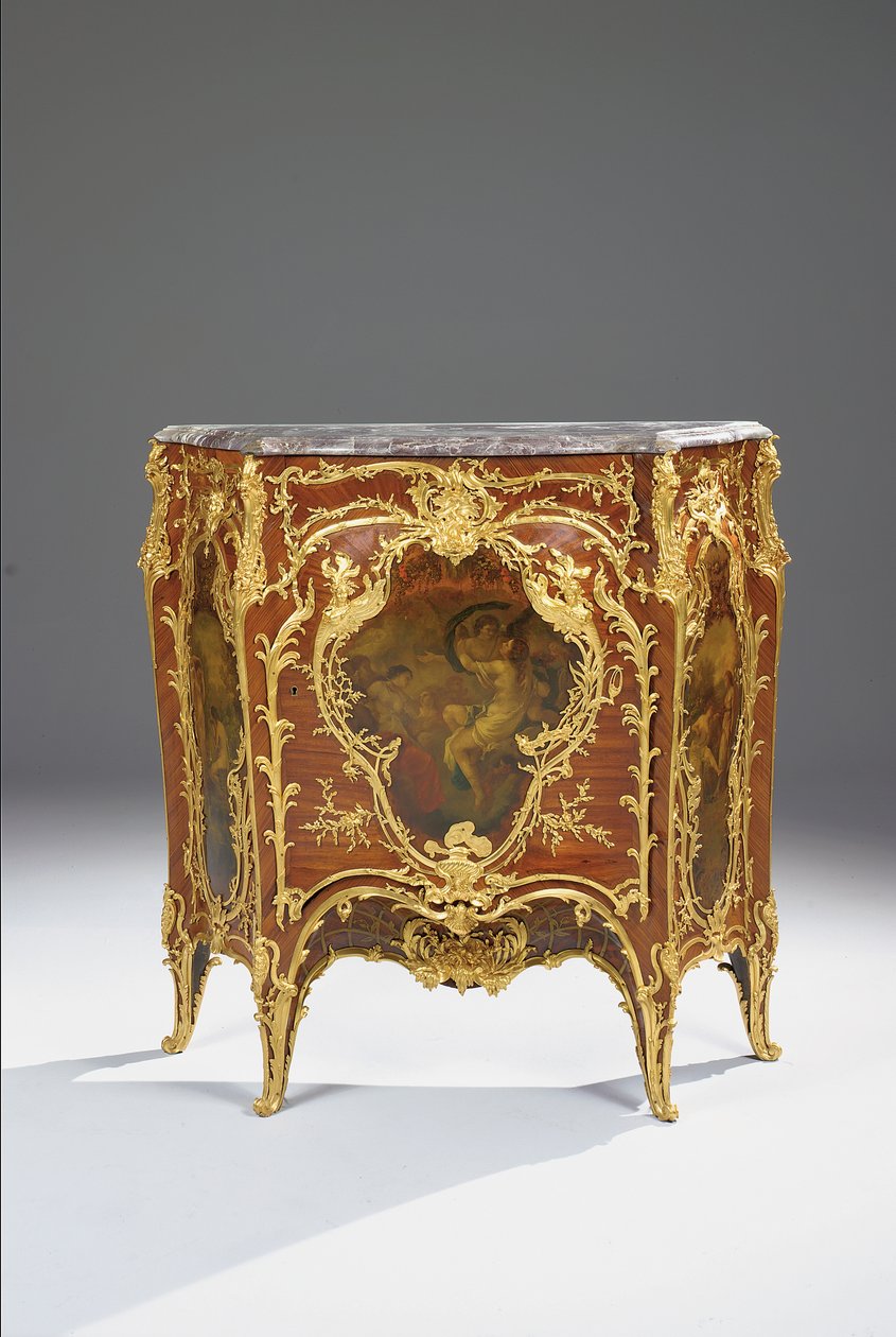 Skjenk, ca. 1900 (ormolu-montert kingwood og wenis martin) av Joseph Emmanuel Zwiener