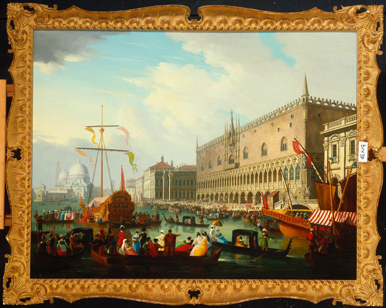 Bacino di San Marco, Venezia, med karnevalet av Joseph F. Ellis