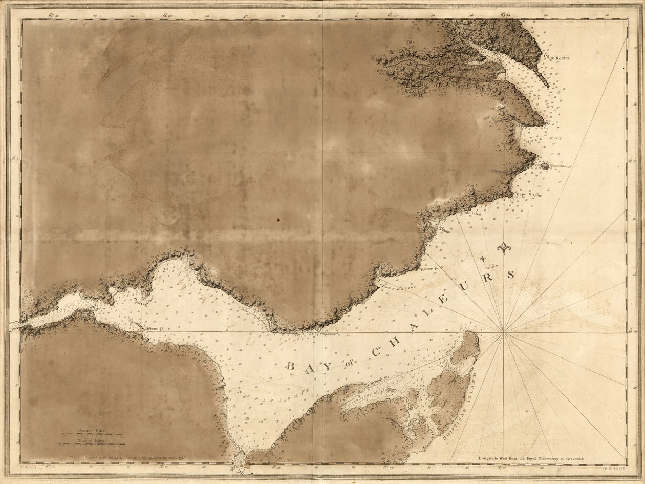 The Atlantic Neptune, utgitt for bruk av Royal Navy of Great Britain, av Joseph F. W. Des Barres