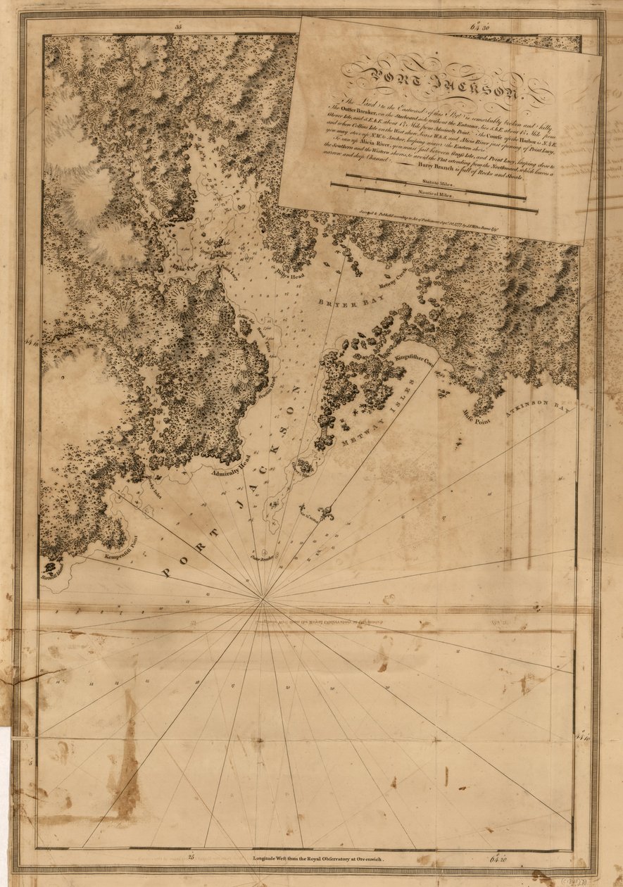 The Atlantic Neptune, utgitt for bruk av Royal Navy of Great Britain, av Joseph F. W. Des Barres