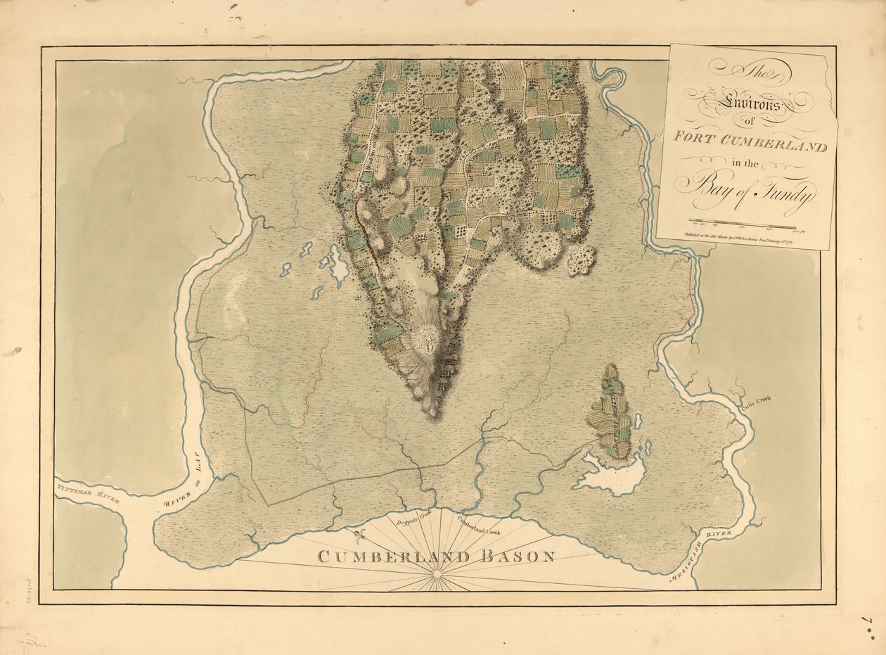 The Atlantic Neptune, utgitt for bruk av Royal Navy of Great Britain av Joseph F. W. Des Barres