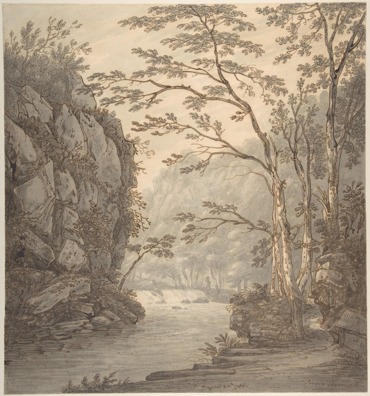 I et nonnekloster i Cumberland av Joseph Farington