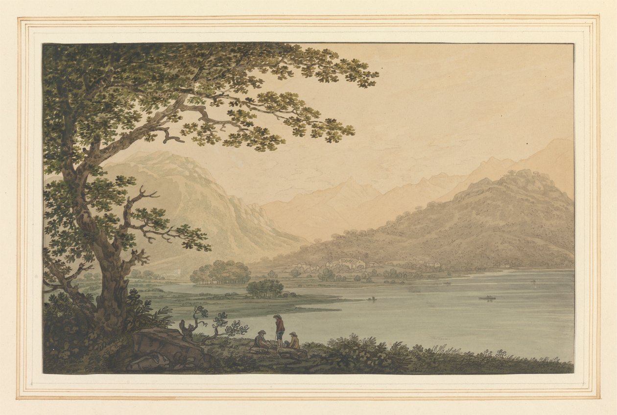Patterdale fra Martindale falt av Joseph Farington