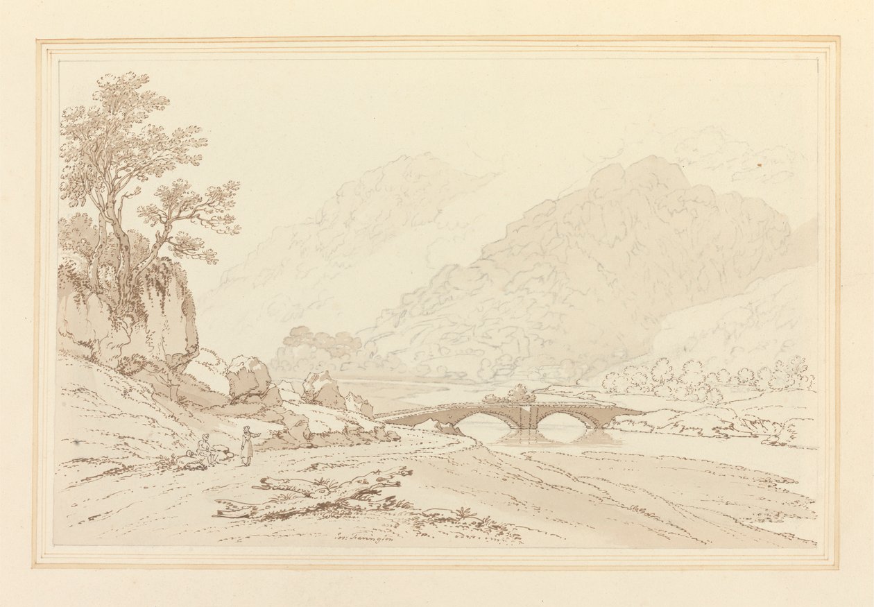 Grange of Borrodale av Joseph Farington