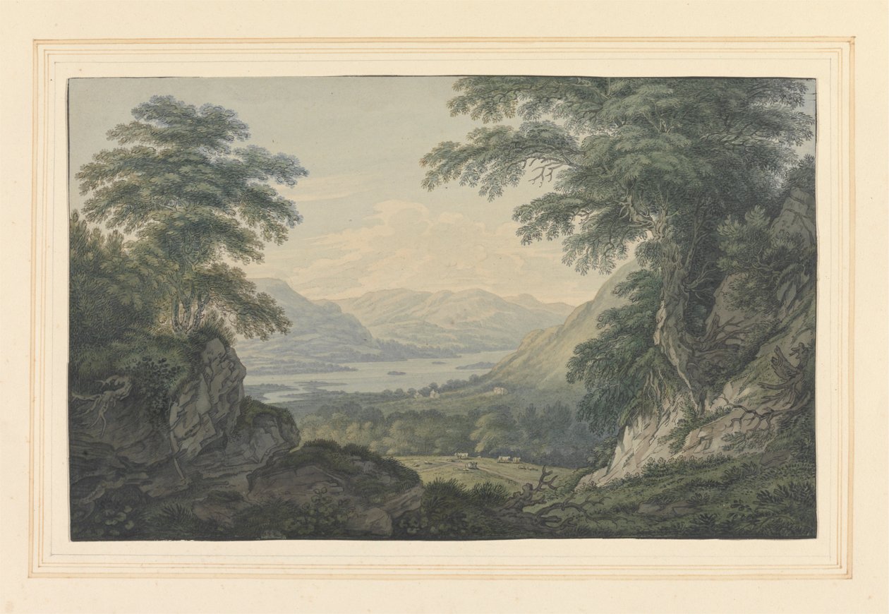 Øvre ende av Ullswater av Joseph Farington