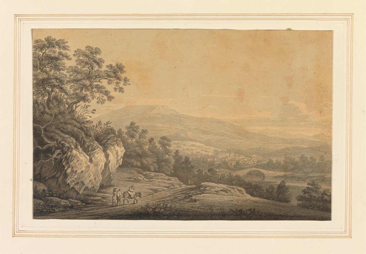 Utsikt over Ambleside av Joseph Farington