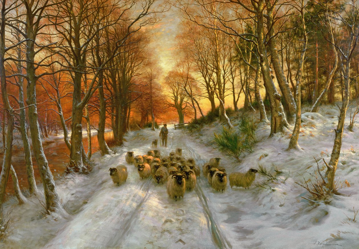 Glødet med toner av kveldstimer av Joseph Farquharson