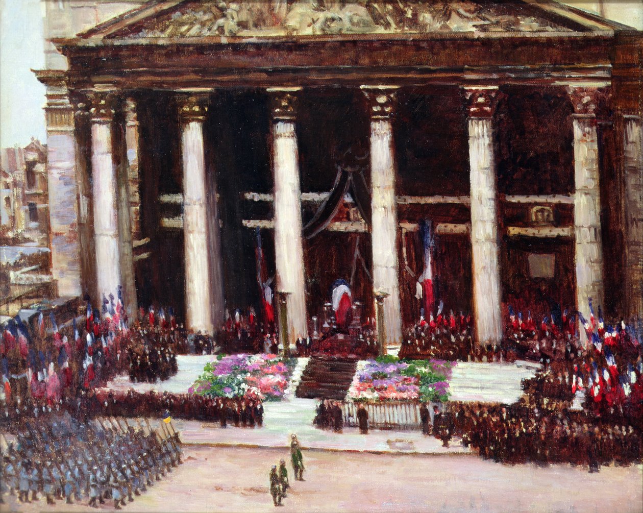 Statsbegravelse til Paul Doumer (1857-1932) 12. mai 1932 av Joseph Felix Bouchor