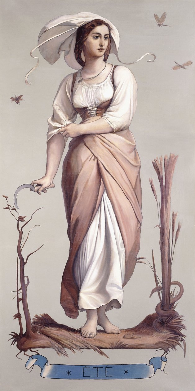 De fire årstider - sommer, 1873-74 av Joseph Felon