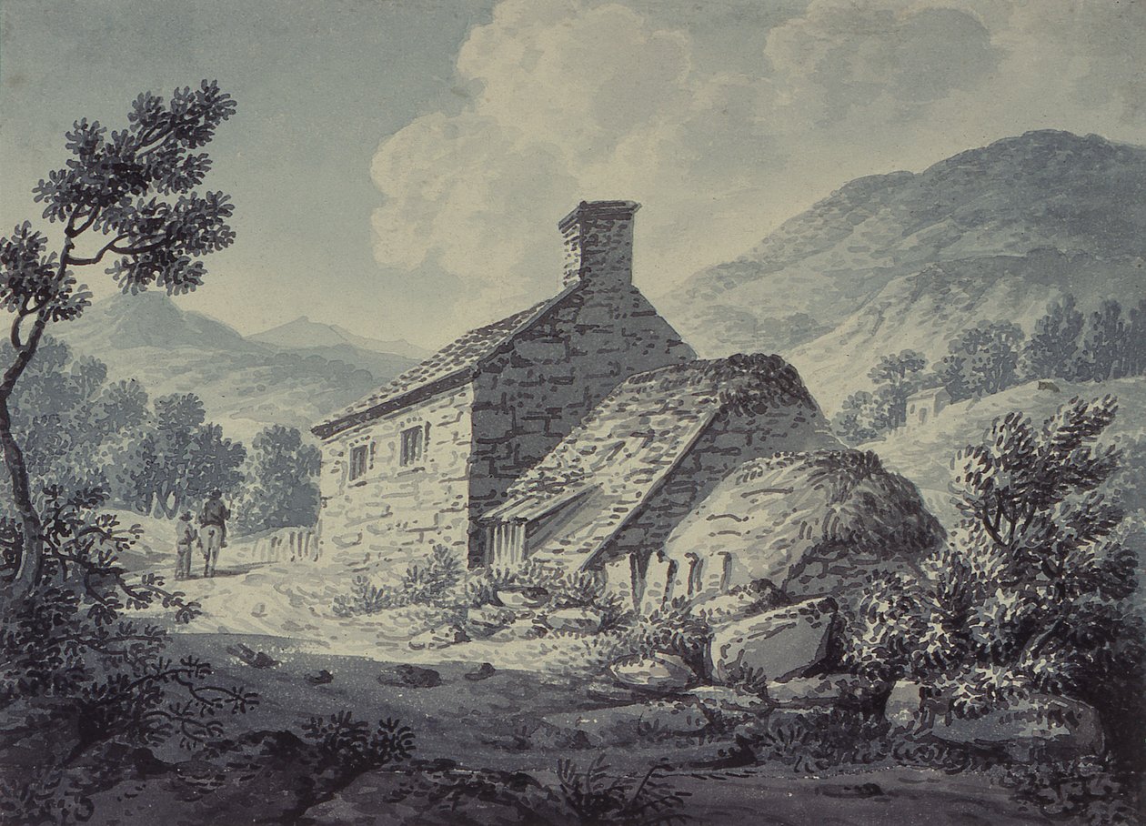 Landskapsskisser av Joseph Francis Burrel