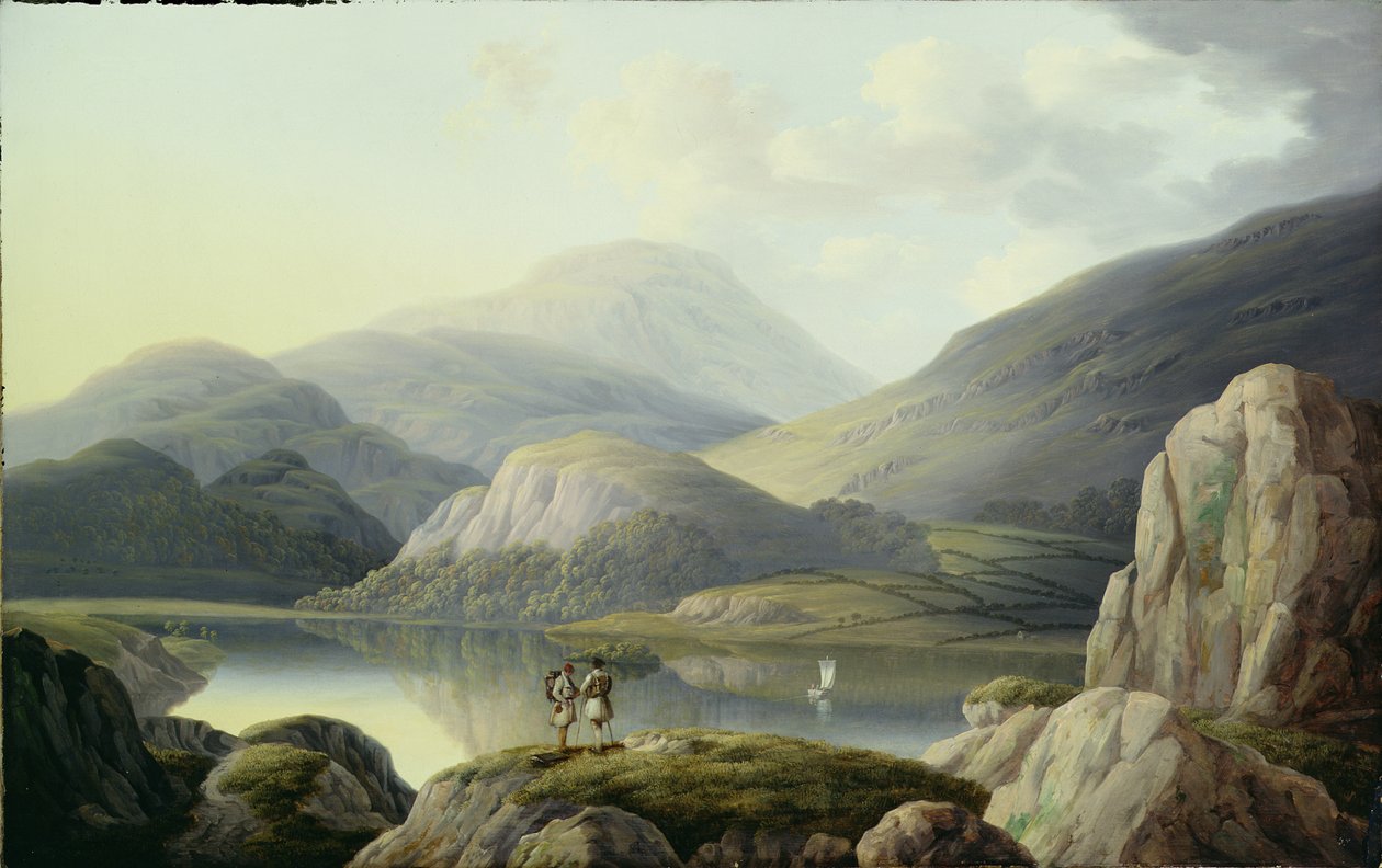 Ullswater Head, Cumberland av Joseph Francis Gilbert