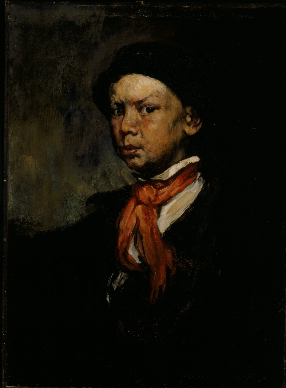 The Whistling Boy, ca. 1873 (olje på lerret) av Joseph Frank Currier