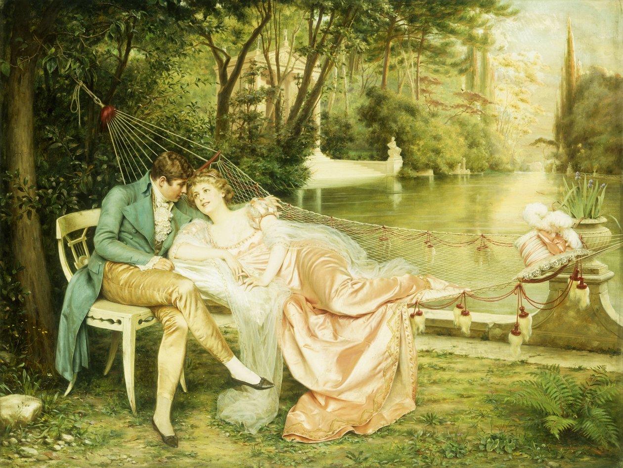Flørt av Joseph Frederick Charles Soulacroix