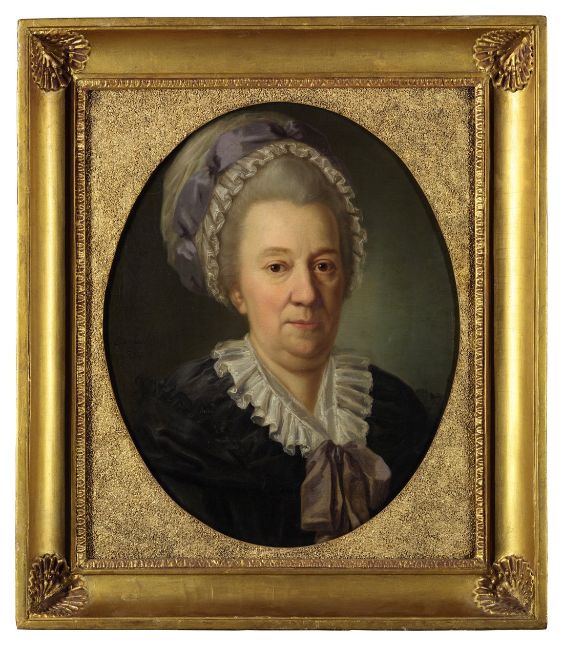 Portrett av prinsesse Yekaterina Ivanovna Cherkasova 1727-1797, født Hedvig Elisabeth von Biron, 1781 av Joseph Friedrich August Darbes