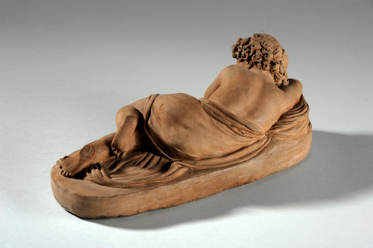 Maquette for Margaret Gott som en babe in the Wood av Joseph Gott