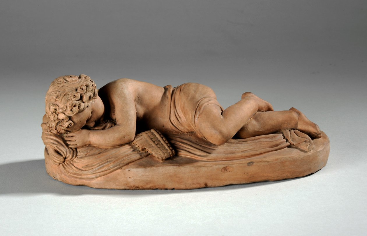 Maquette for Margaret Gott som en babe in the Wood av Joseph Gott
