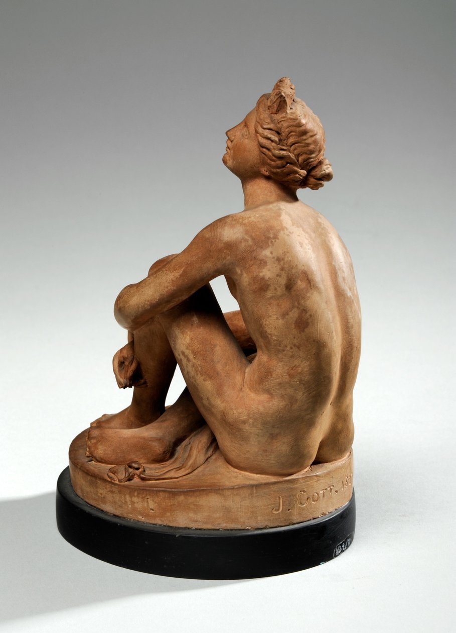 Maquette for en pastoral Apollo av Joseph Gott