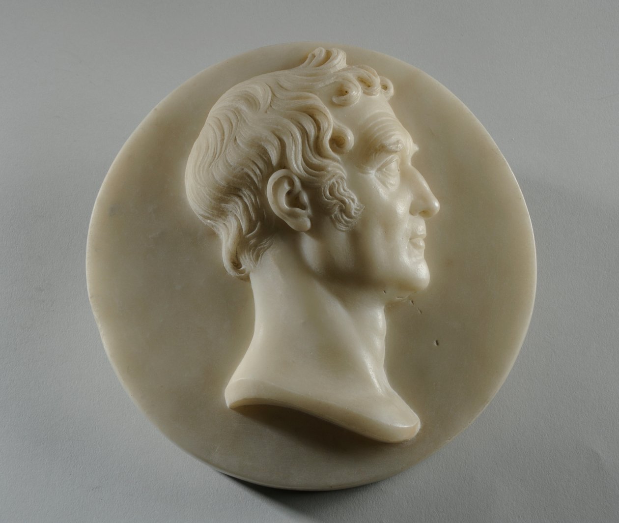 Medaljongportrett av Benjamin Gott av Joseph Gott