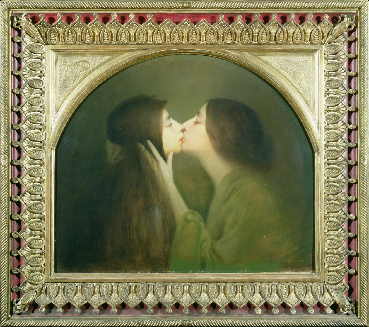 Kysset, 1900 av Joseph Granie