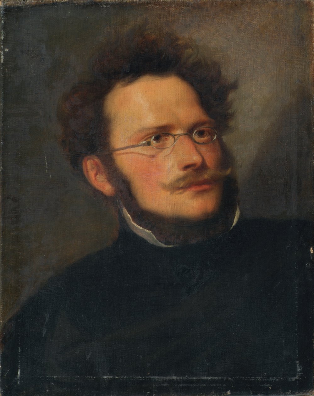 Maleren Heinrich Schwemminger av Joseph Hasslwander