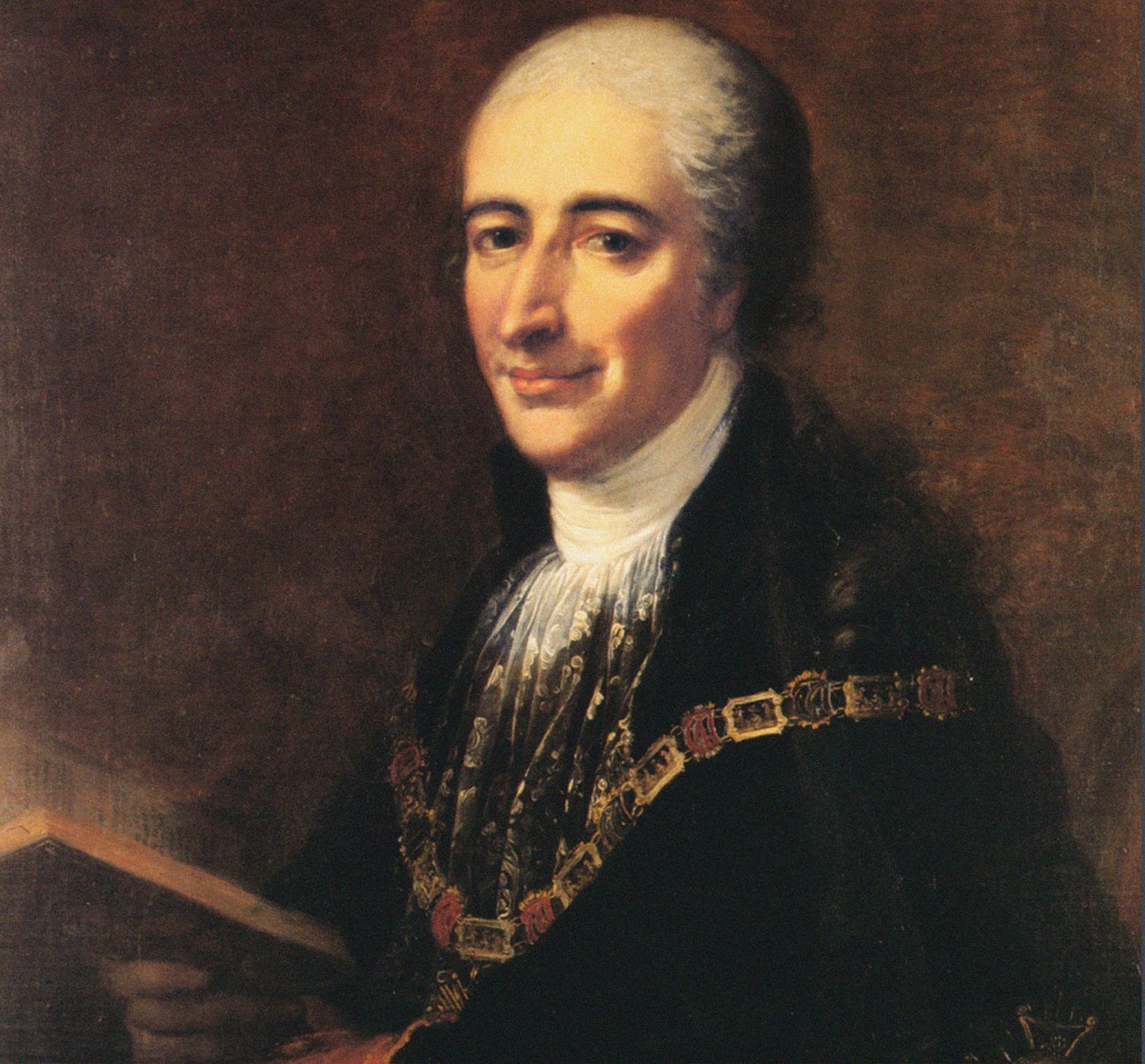 Portrett av Maximilian Joseph grev von Montgelas 1759-1838, 1806. av Joseph Hauber after