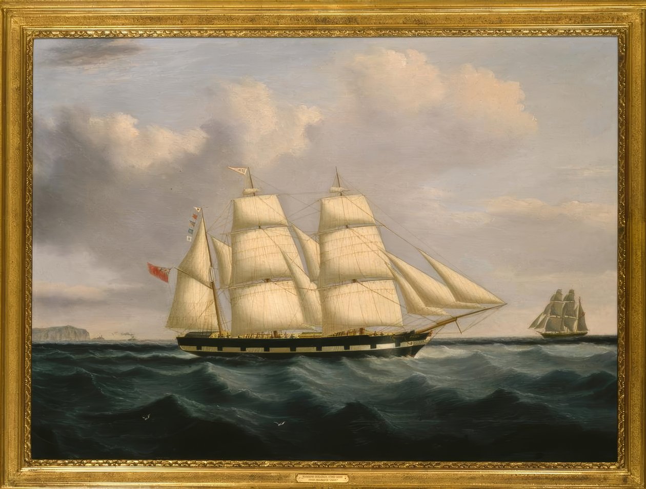 Bark Isis / maleri fra 1800-tallet av Joseph Heard av Joseph Heard
