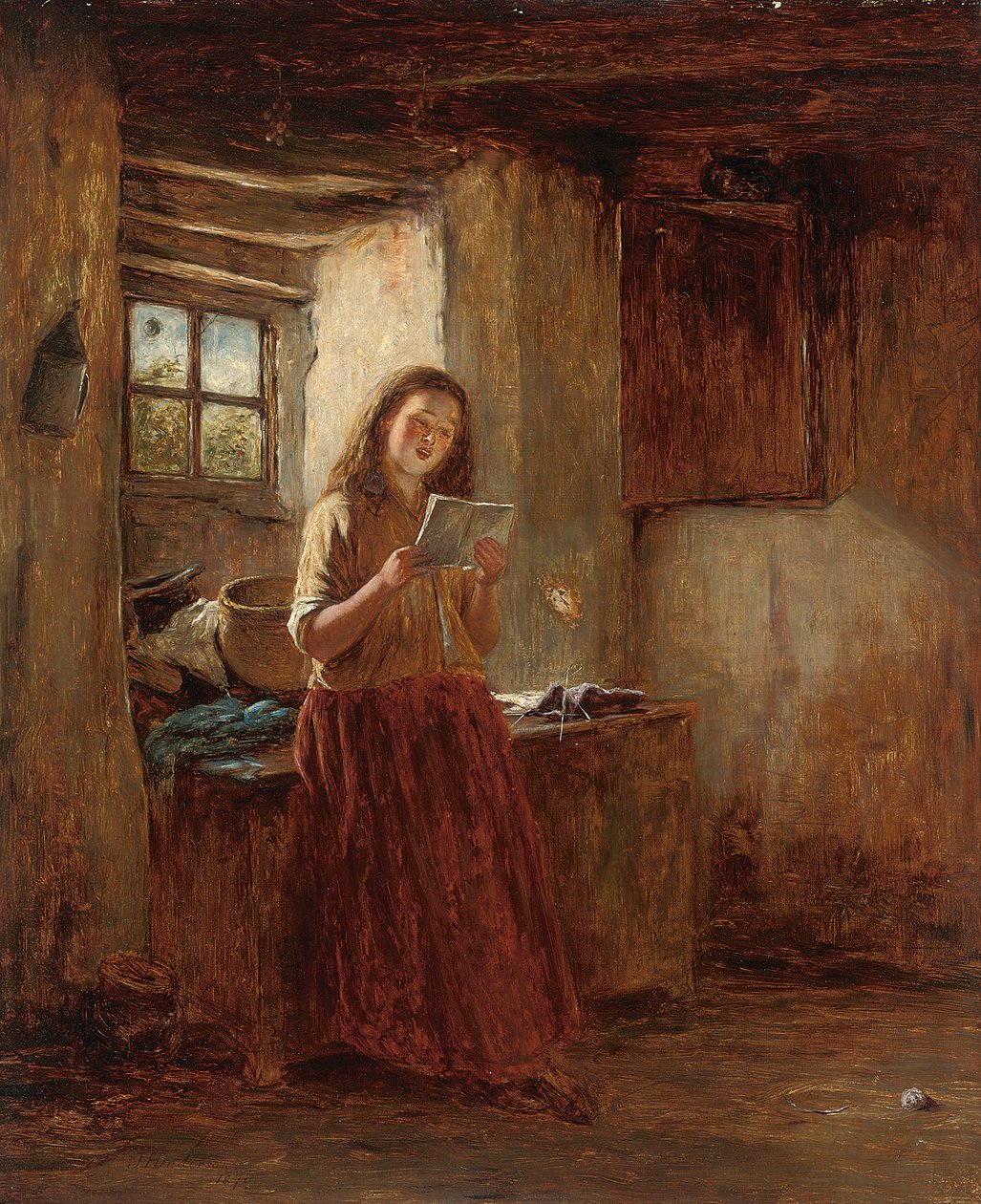 Et stille øyeblikk, 1876 av Joseph Henderson