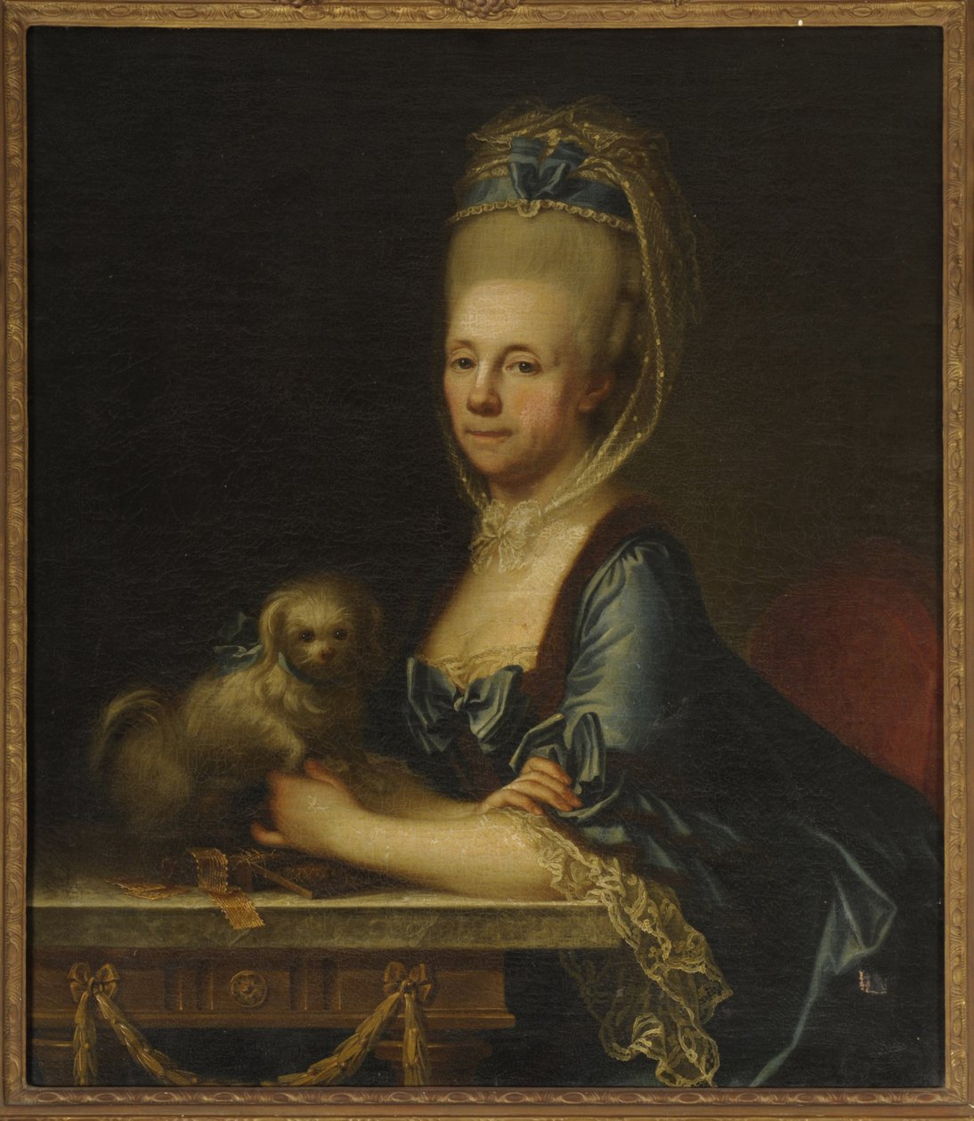 Josef Hickel - Rafaela Salm-Reifferscheidt, født Rogendorf av Joseph Hickel