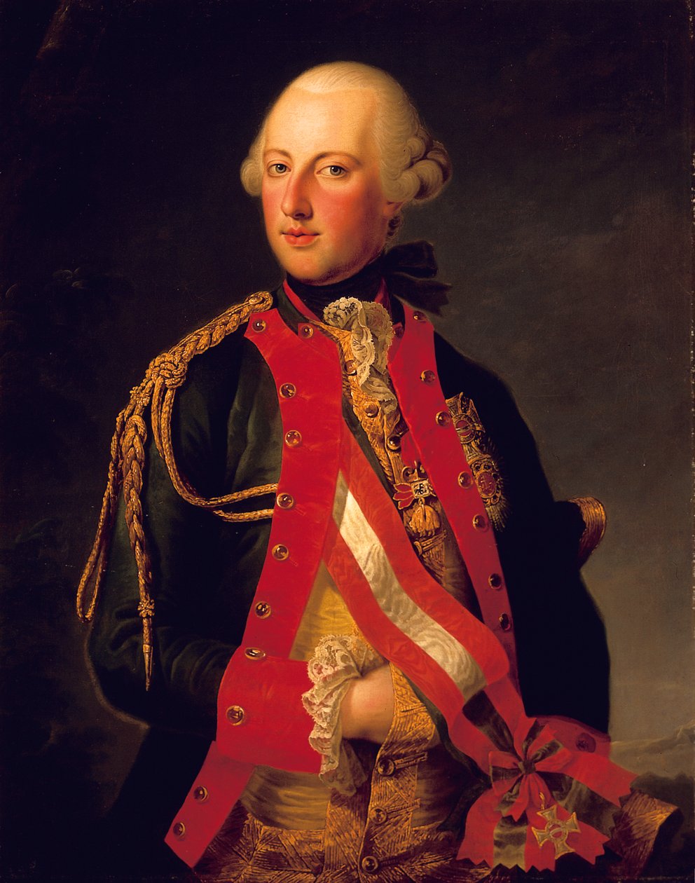 Portrett av keiser Joseph II av Joseph Hickel