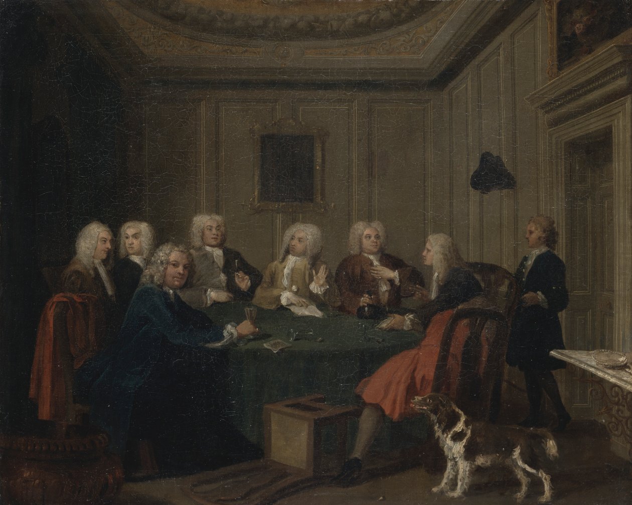 En klubb av herrer av Joseph Highmore