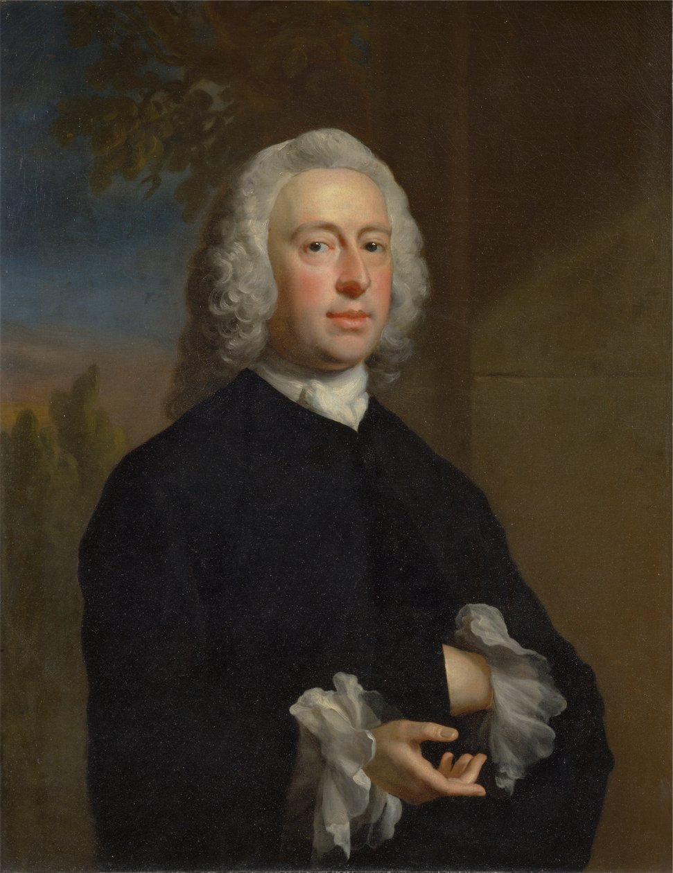 En ukjent mann i svart av Joseph Highmore