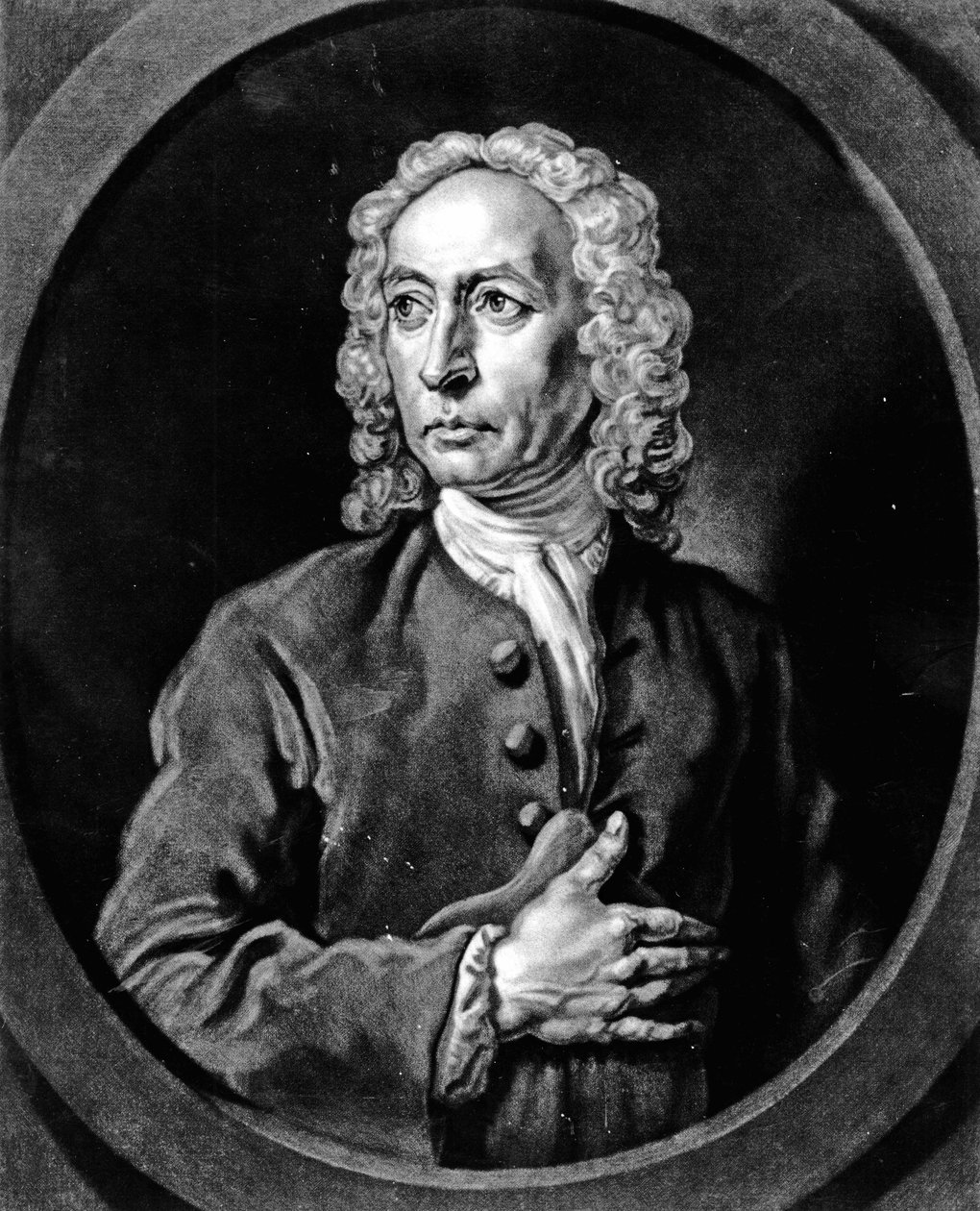 Anthony Sayer, gravert av John Faber Jr (mezzotint) av Joseph Highmore