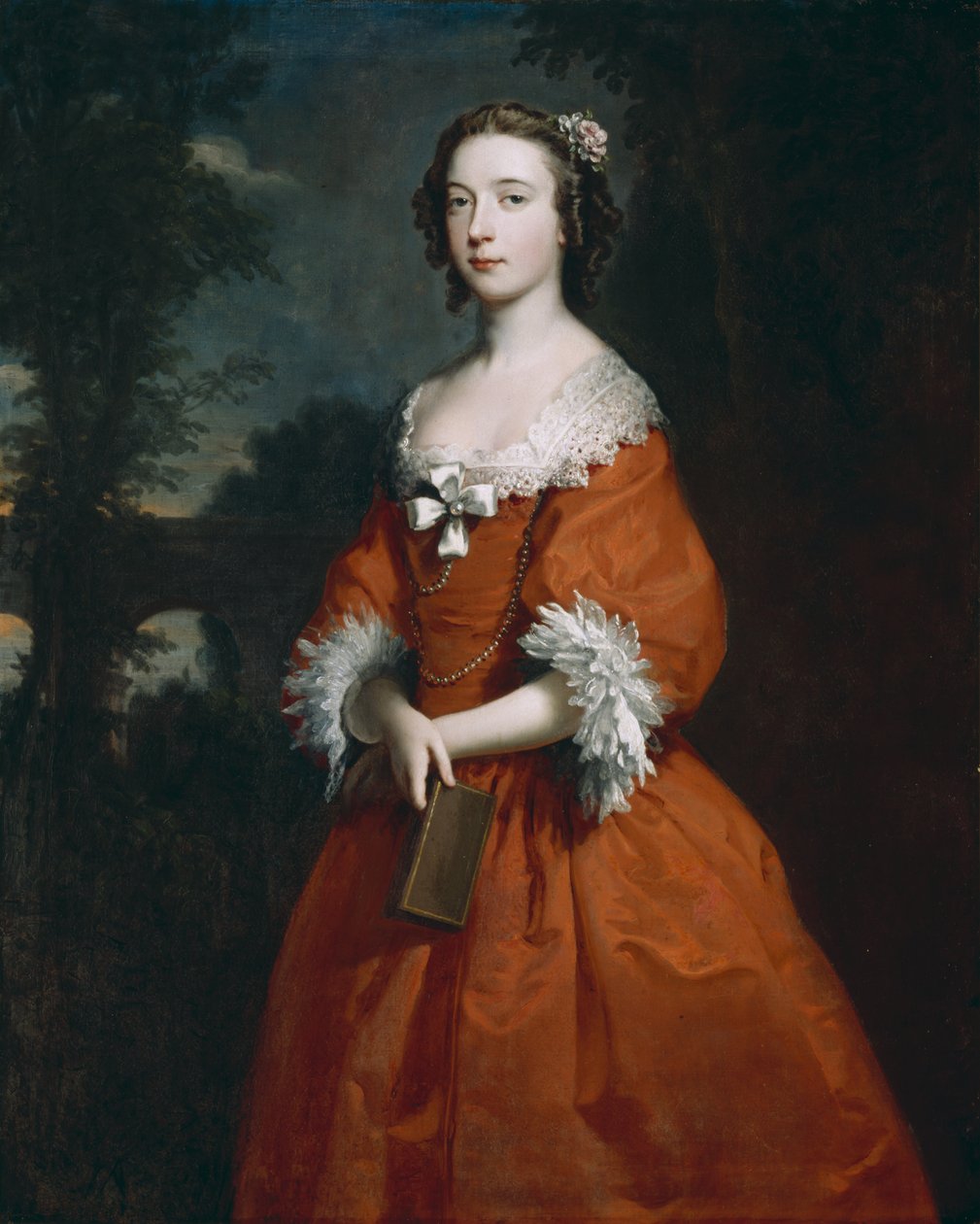 Frøken Hamilton, ca. 1735-45 av Joseph Highmore