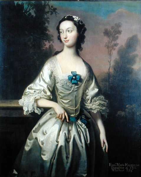 Portrett av Frances Maria Fountayne (olje på lerret) av Joseph Highmore