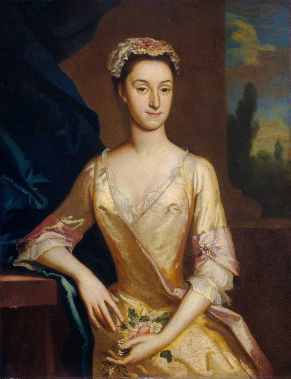 Portrett av en dame, ca. 17301735. av Joseph Highmore