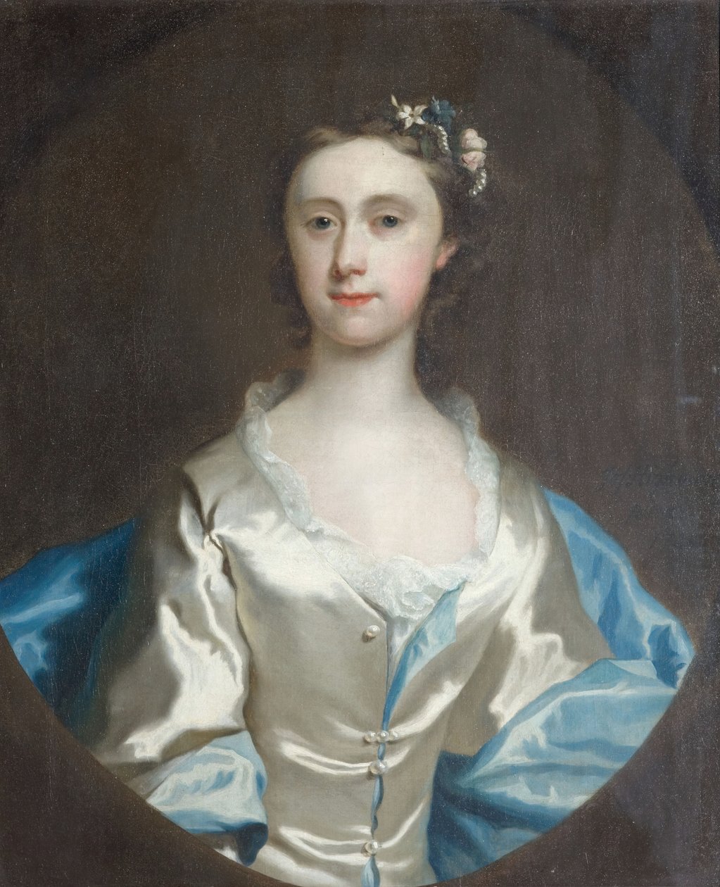 Portrett av en kvinne, 1745. av Joseph Highmore