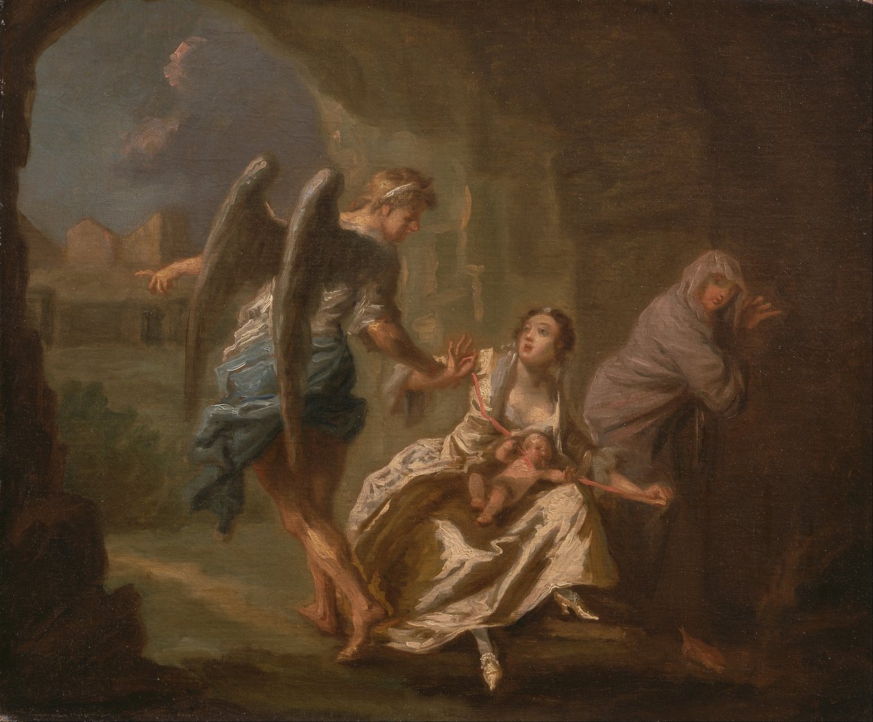 Barmhjertighetens engel av Joseph Highmore