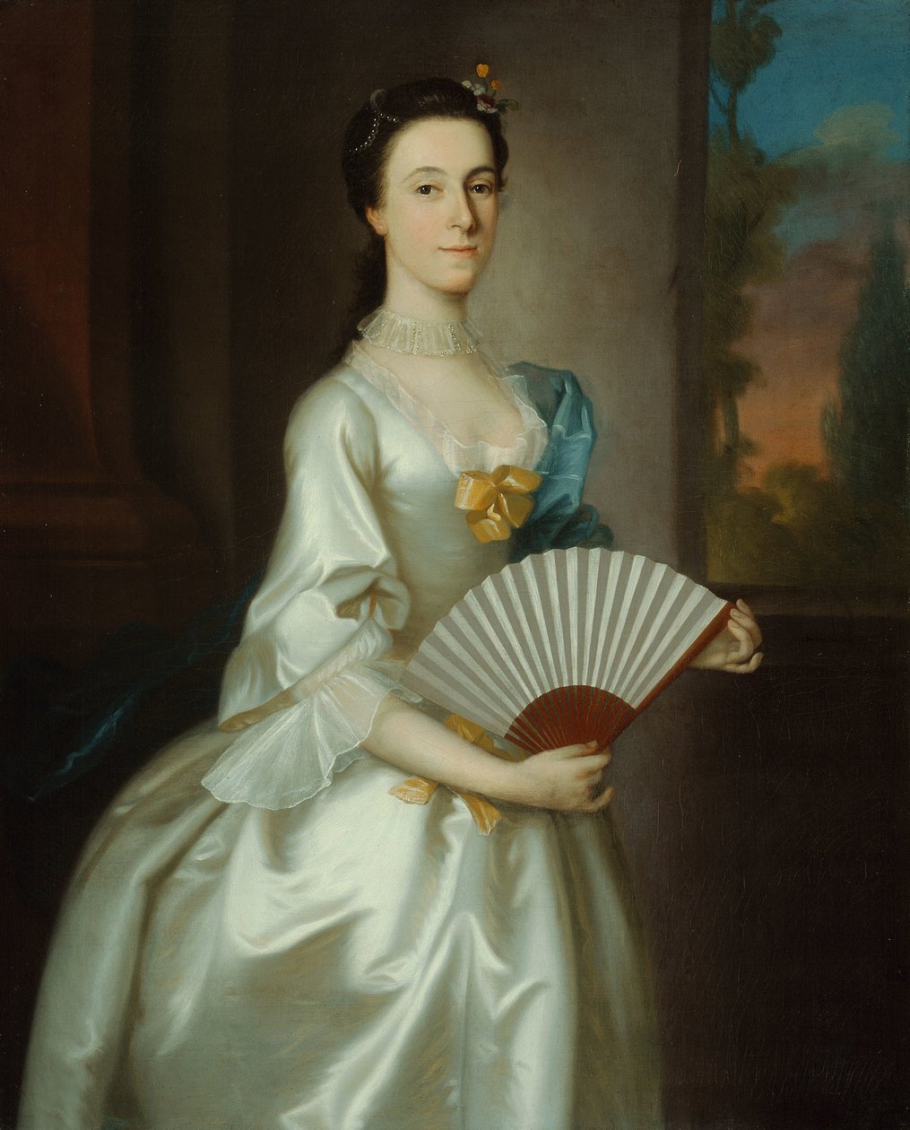 Abigail Chesebrough (Mrs. Alexander Grant) av Joseph Jonathan Blackburn