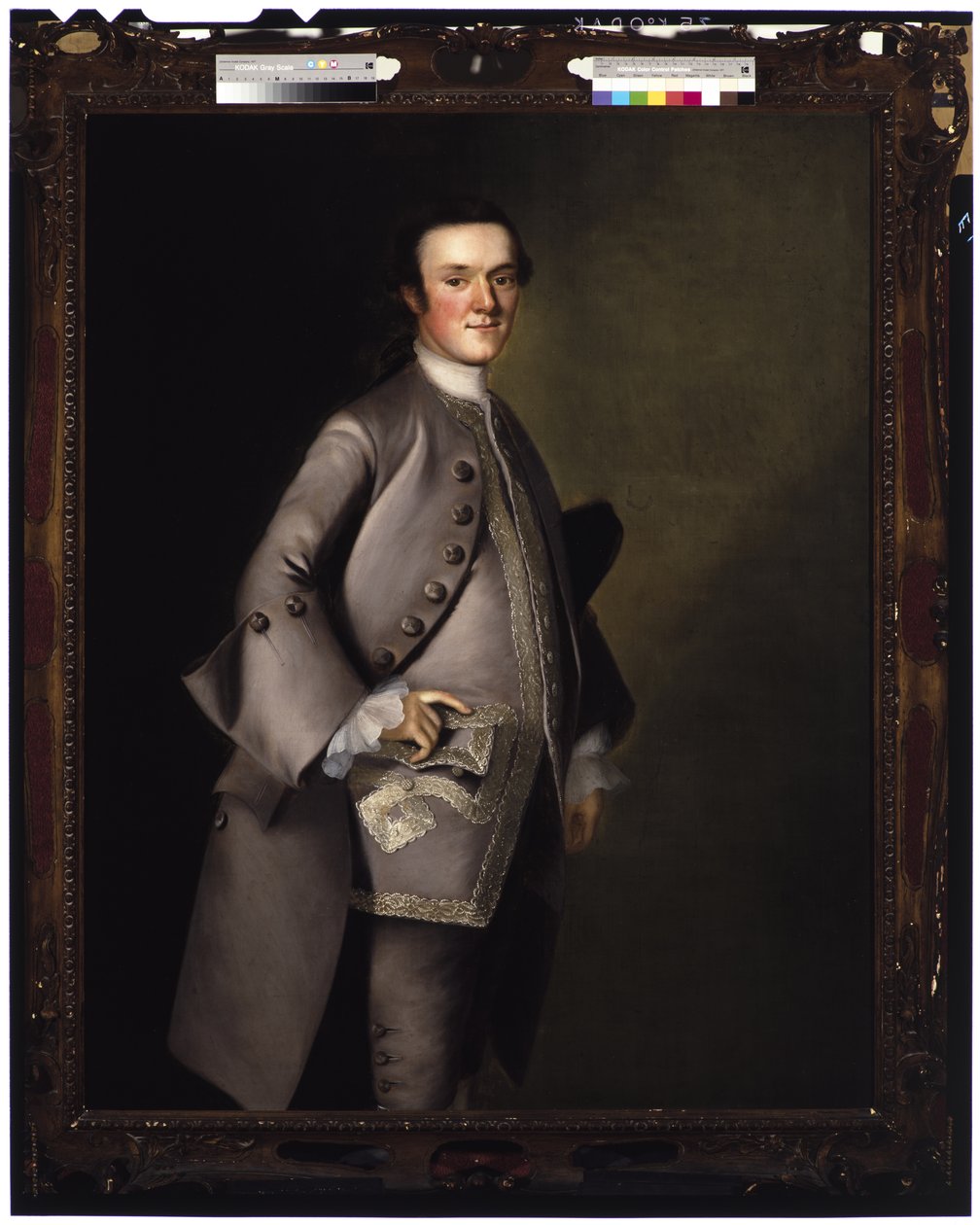Portrett av Thomas Wentworth, 1761 av Joseph Jonathan Blackburn