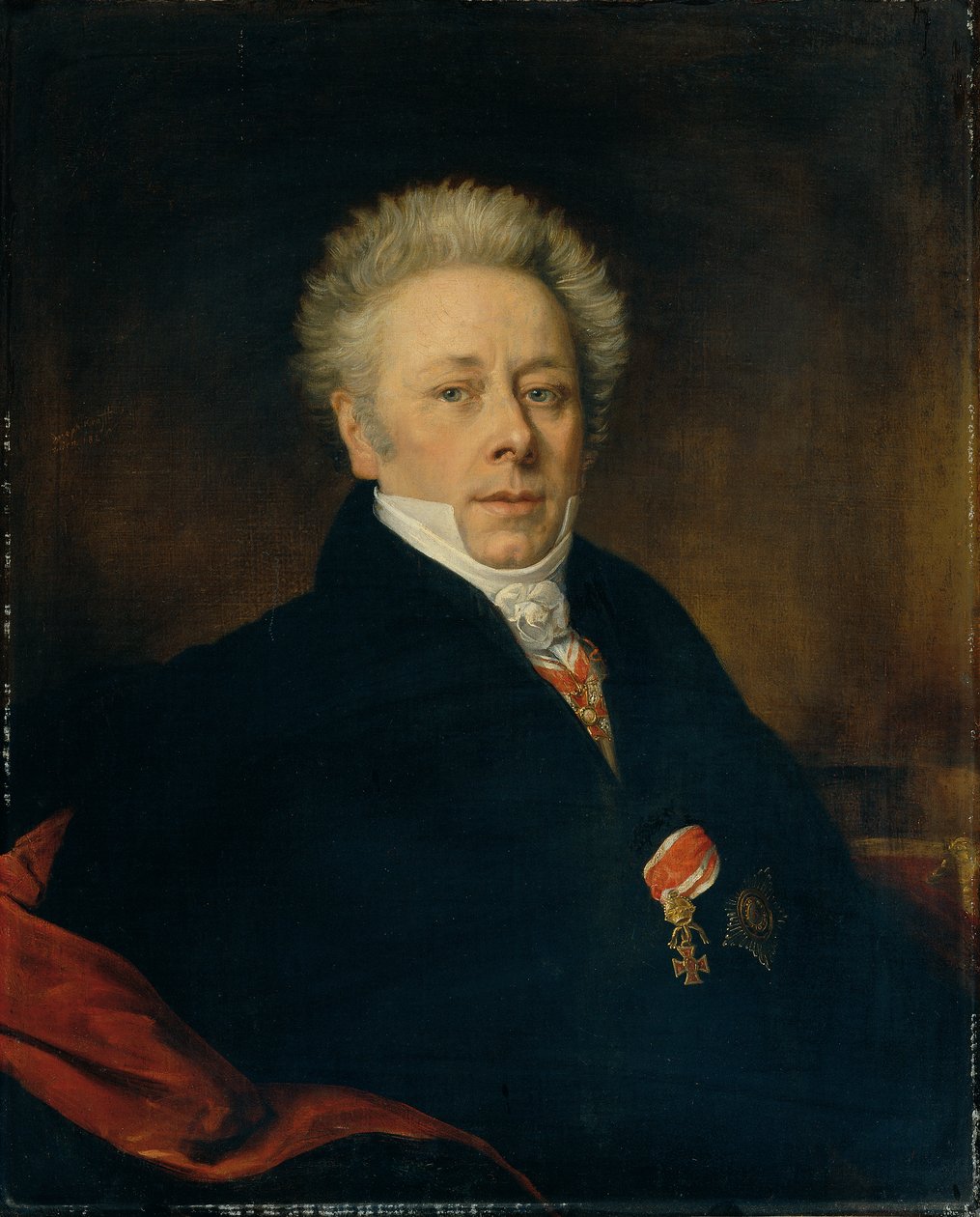 portrett av en gentleman av Joseph Krafft