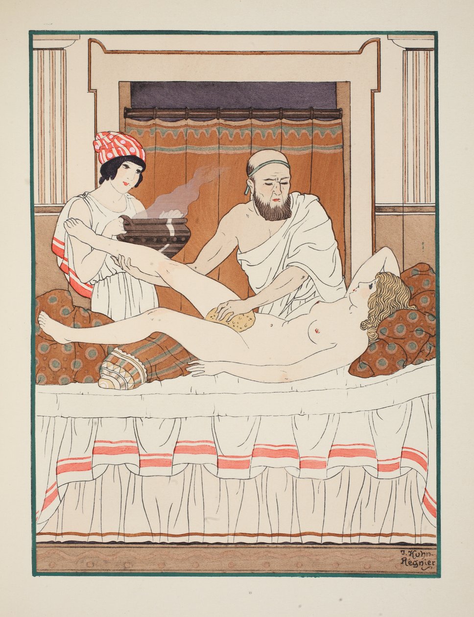 Sponge Bath, illustrasjon fra 