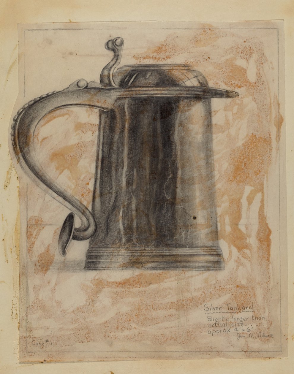 Sølv Tankard av Joseph Leboit