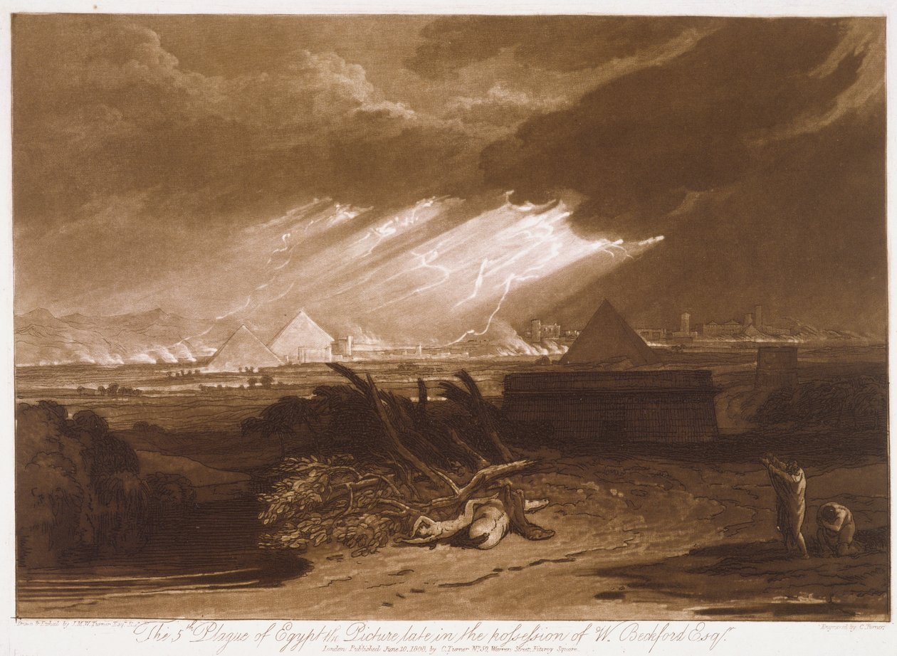 F.16.I The Fifth Plague of Egypt, fra 