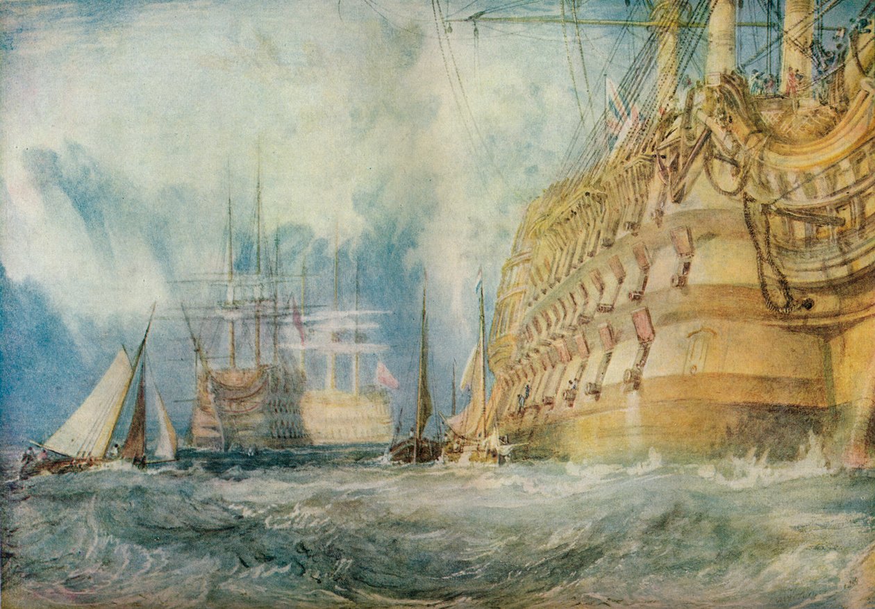 En førsteklasses inntak i butikker, 1818 av Joseph Mallord William Turner