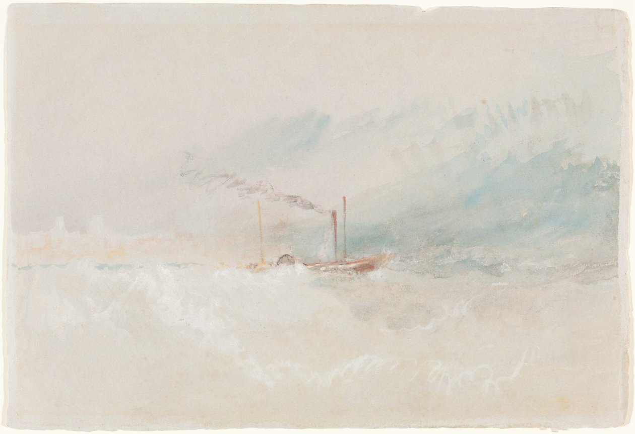 En pakkebåt utenfor Dover av Joseph Mallord William Turner