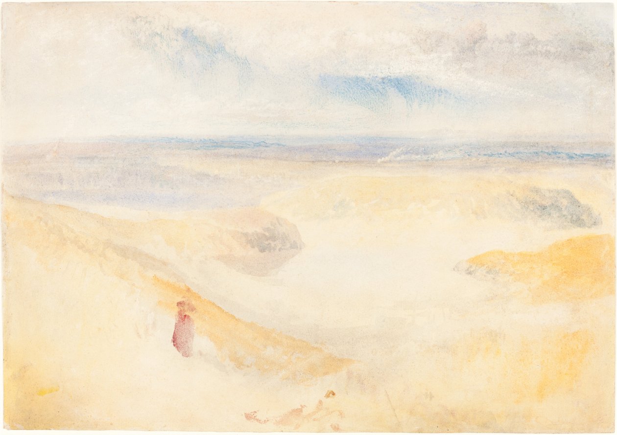 En Yorkshire-elv av Joseph Mallord William Turner