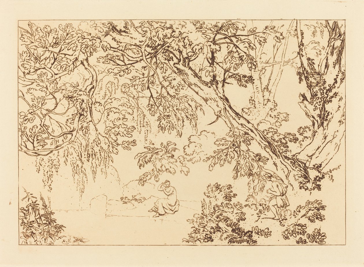 Aesacus og Hesperie av Joseph Mallord William Turner