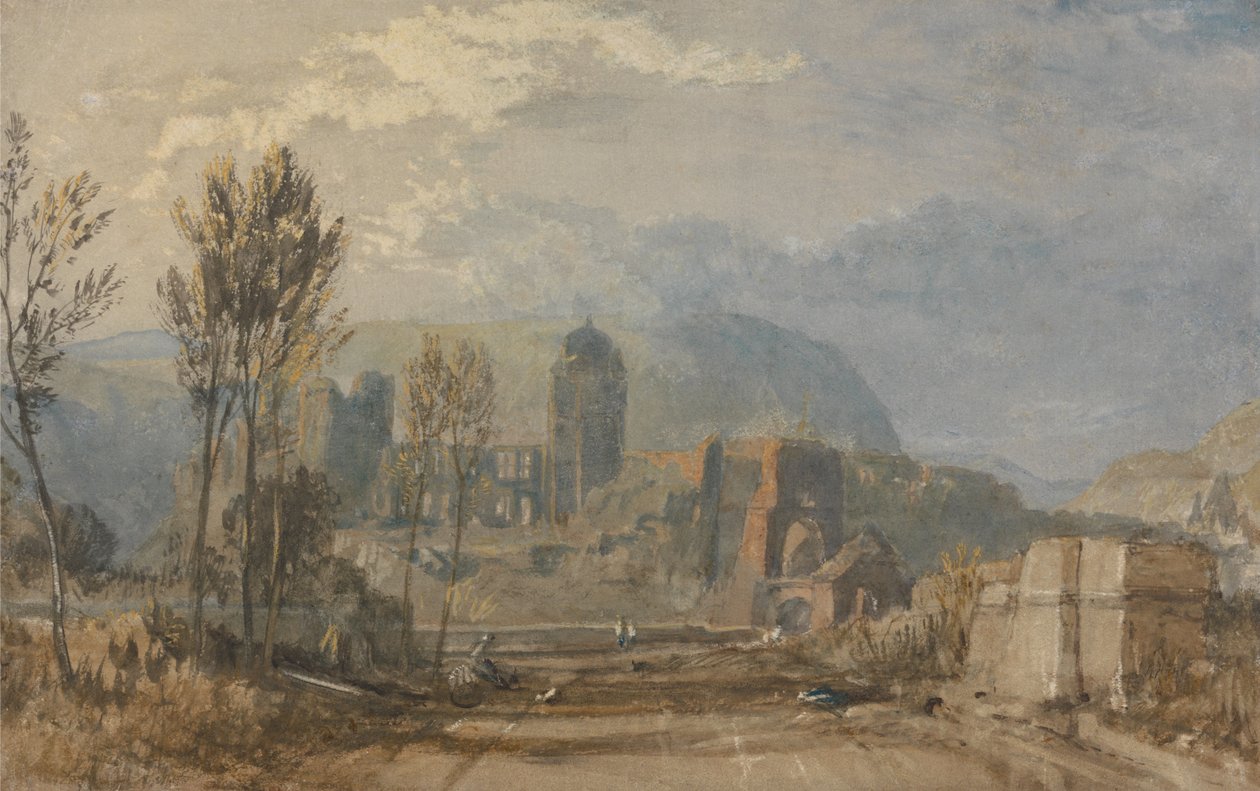 Andernach av Joseph Mallord William Turner