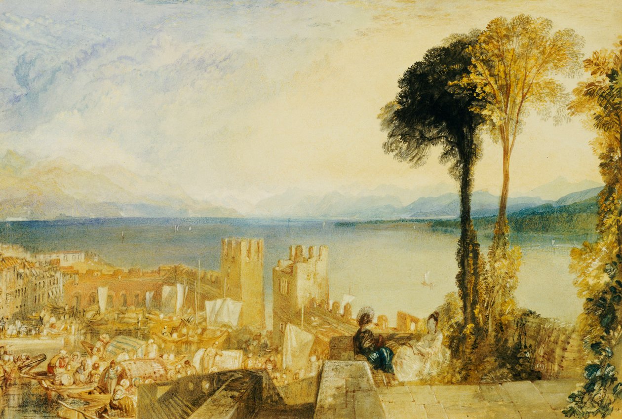 Arona, Lago Maggiore av Joseph Mallord William Turner