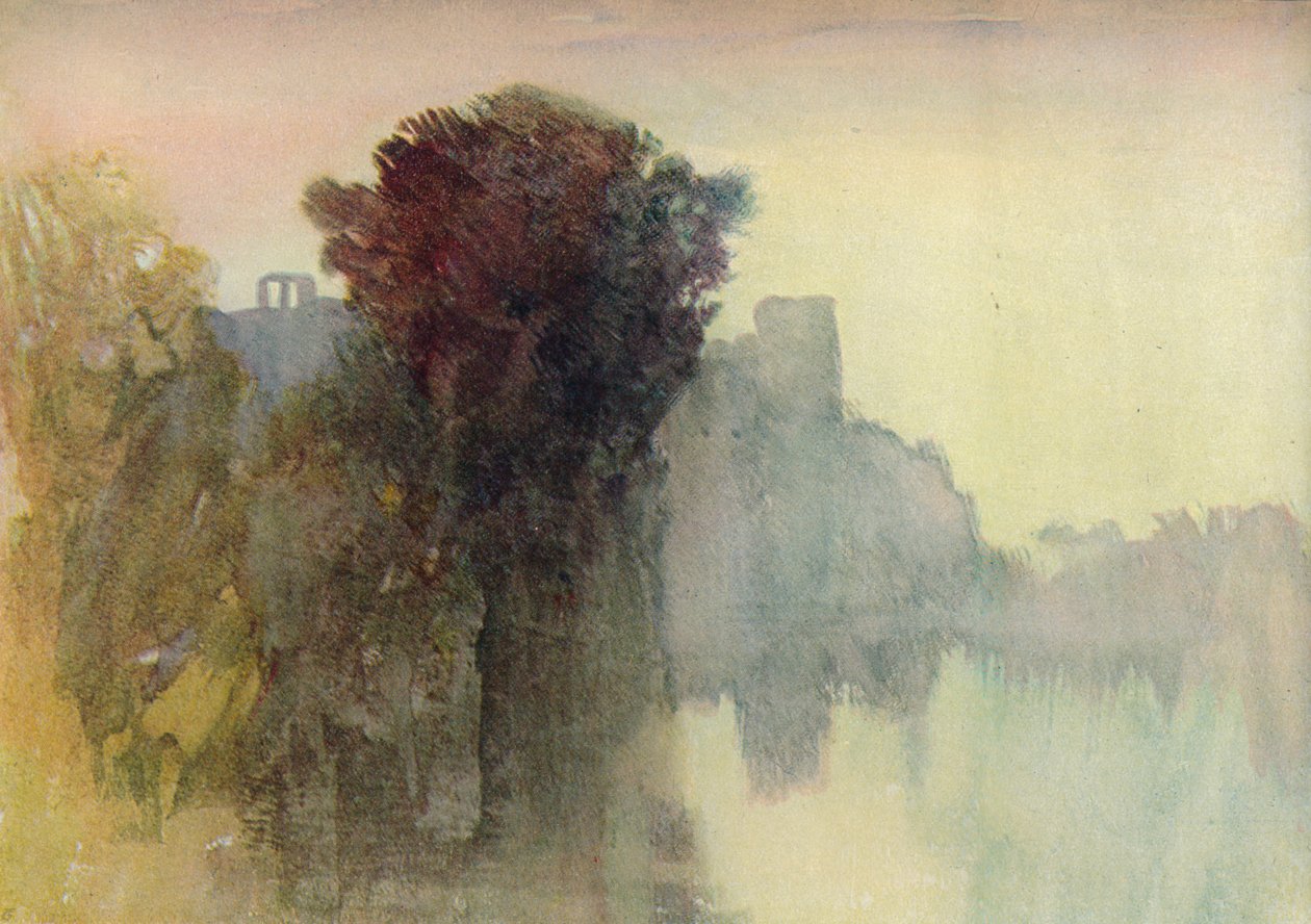 Barnard Castle, 1909 av Joseph Mallord William Turner